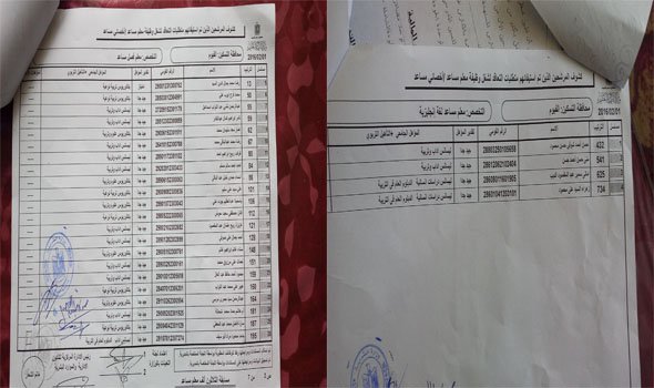 الفيوم – نتيجة تظلمات مسابقة 30 الف معلم بالاسماء 2016 .. قبول تظلمات 104 معلم ومعلمة بالفيوم