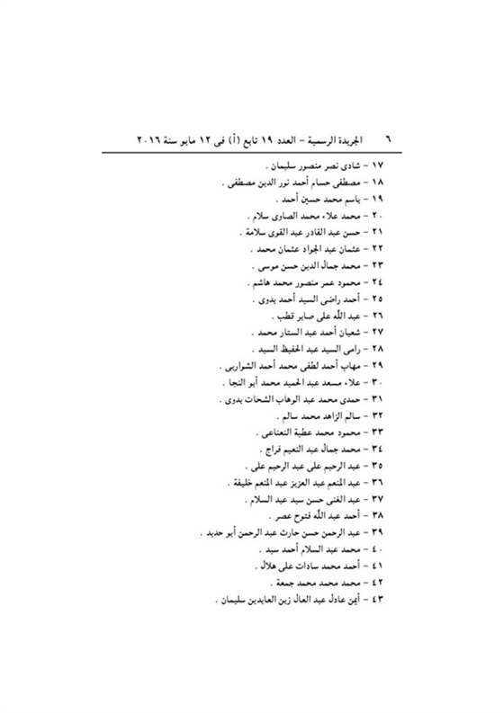 بالأسماء.. قرار جمهوري بتعيين 173 مندوبًا بمجلس الدولة