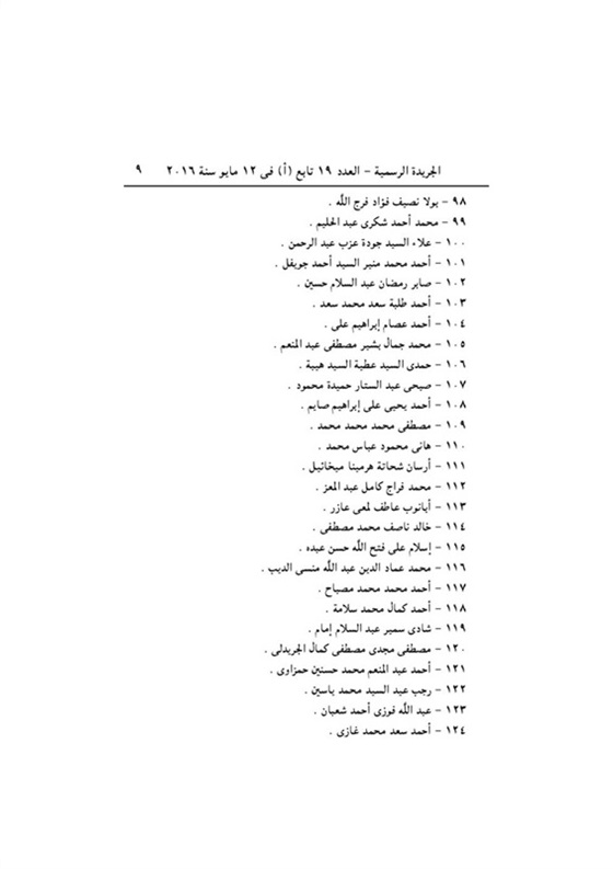 بالأسماء.. قرار جمهوري بتعيين 173 مندوبًا بمجلس الدولة