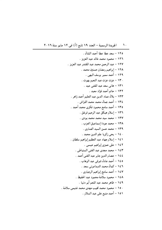 بالأسماء.. قرار جمهوري بتعيين 173 مندوبًا بمجلس الدولة